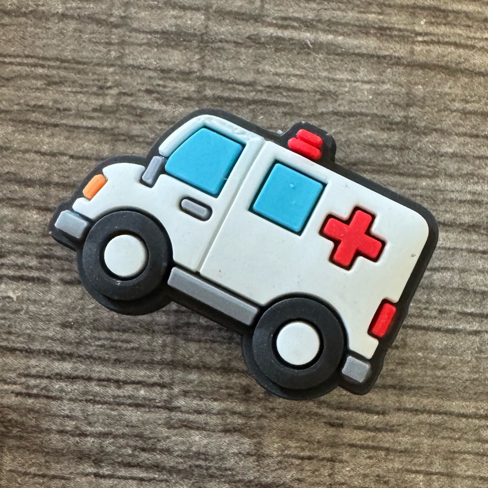 Ambulance Shoe Charm 5/$20